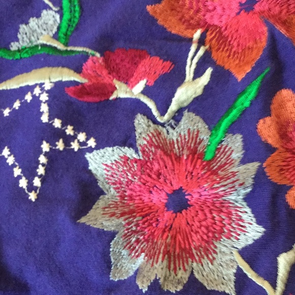 NWT sz S&M Free People Lita embroidered top - Picture 7 of 7